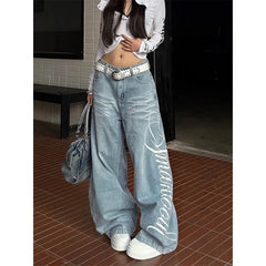 Vintage Baggy Blue Jeans
