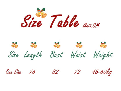 Sexy Christmas Cosplay Outfit