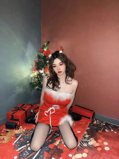 Rudolph Cosplay Performance Dress