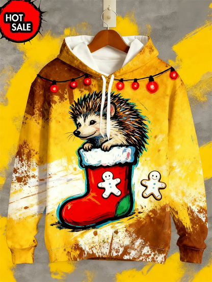 3D Print Christmas Animal Hoodie