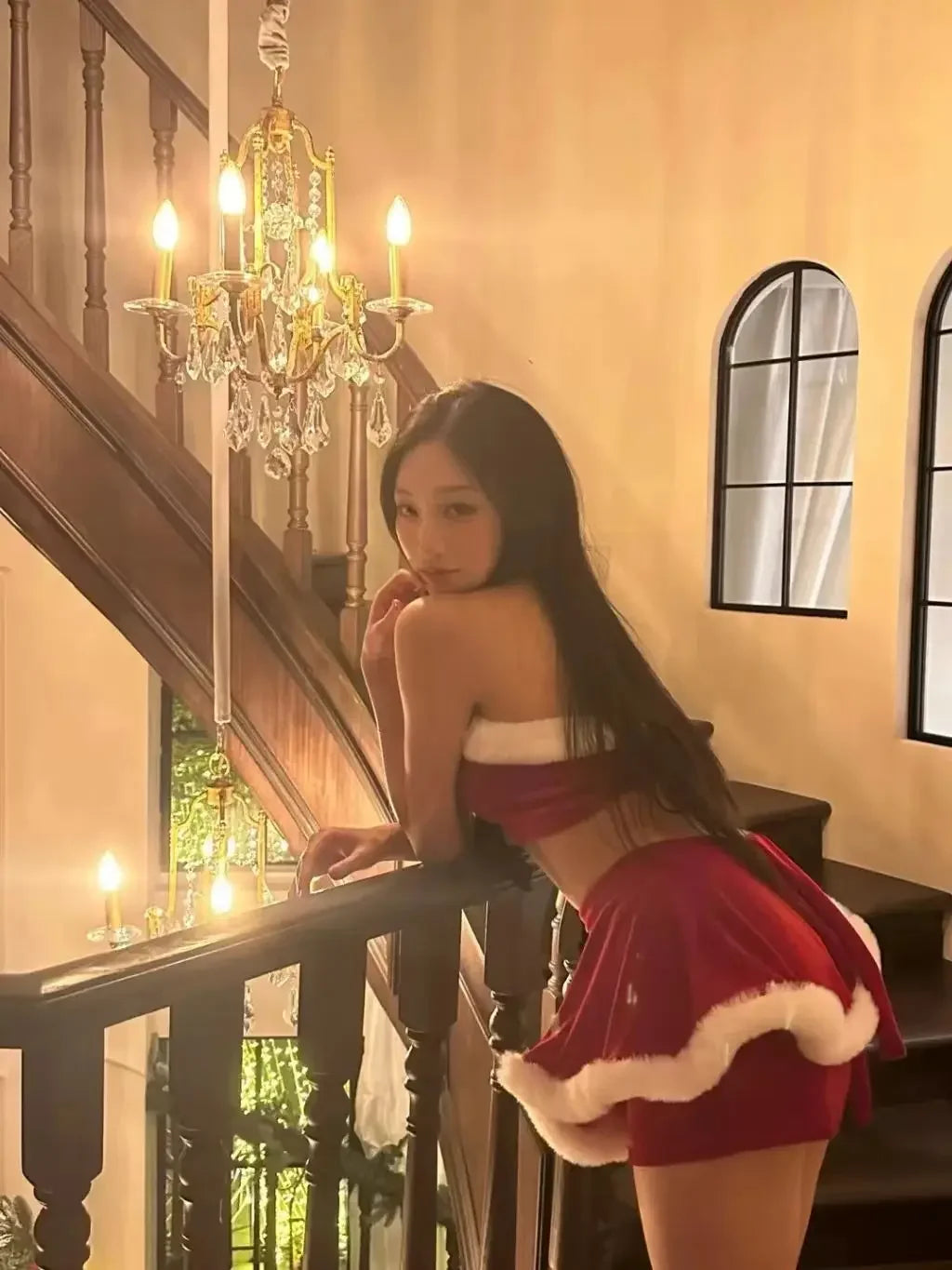 Sexy Santa Claus Cosplay Costume