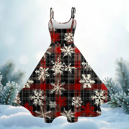 Sequin Swing Slip Dress