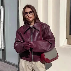 Motorcycle Leather Jacket