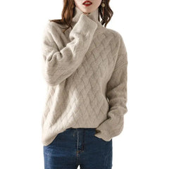 Oversized Cashmere Knit Sweater