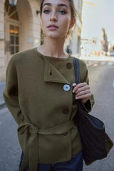 Wrap Knitted Cardigan