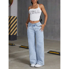 High Waist Wide Leg Jeans