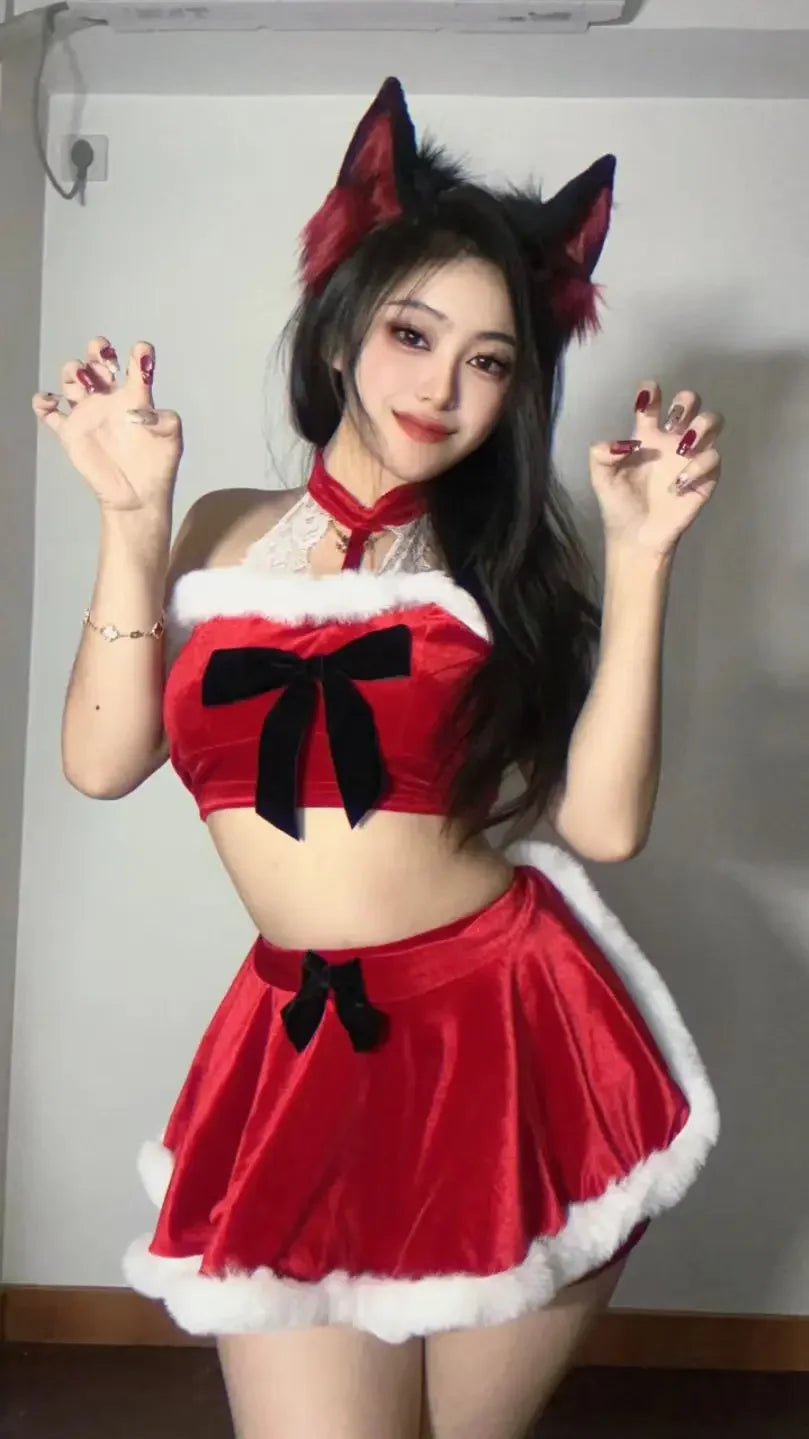 Sexy Santa Claus Cosplay Costume