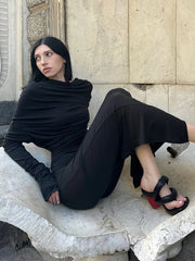 Casual Hooded Long Dress