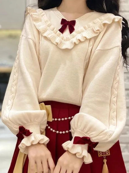 Sweet Christmas Lolita Three-Piece Set