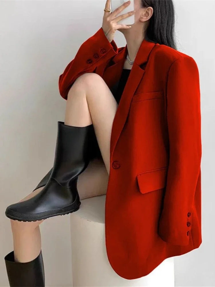 Loose Long Sleeve Blazer