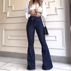 High Waist Flare Jeans