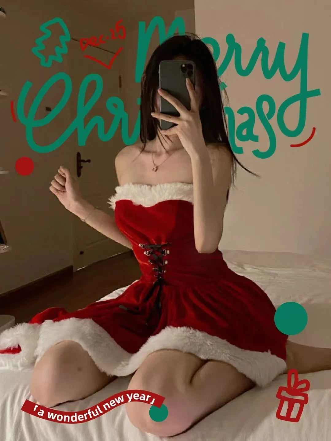 Santa Claus Christmas Cosplay Outfit