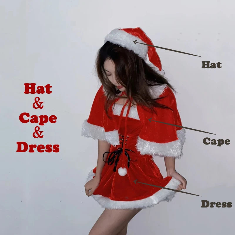 Santa Claus Christmas Cosplay Outfit