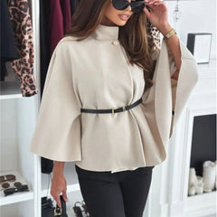 Cape Belted Coat