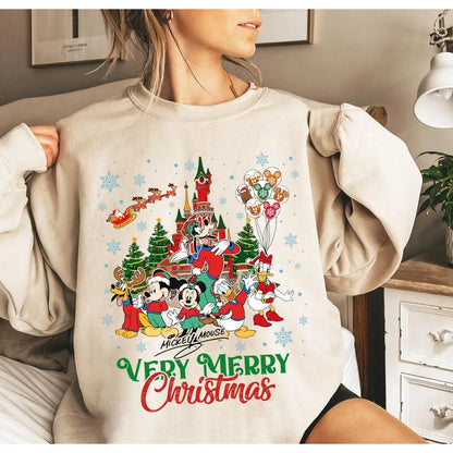 Disney Christmas Crewneck Sweatshirt