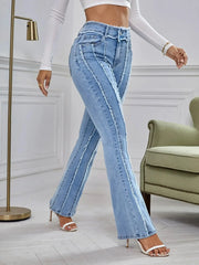 High Waist Flare Jeans