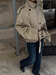 Vintage Stand Neck Jacket