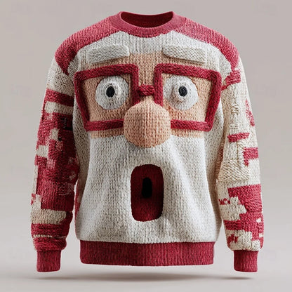 Deer Knit Christmas Pullover