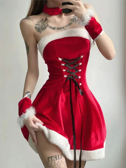 Santa Claus Christmas Cosplay Outfit