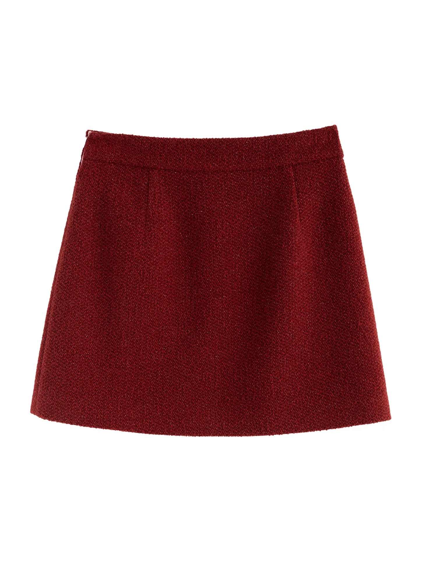 Women’s Red Christmas Three-Piece Skirt Suit