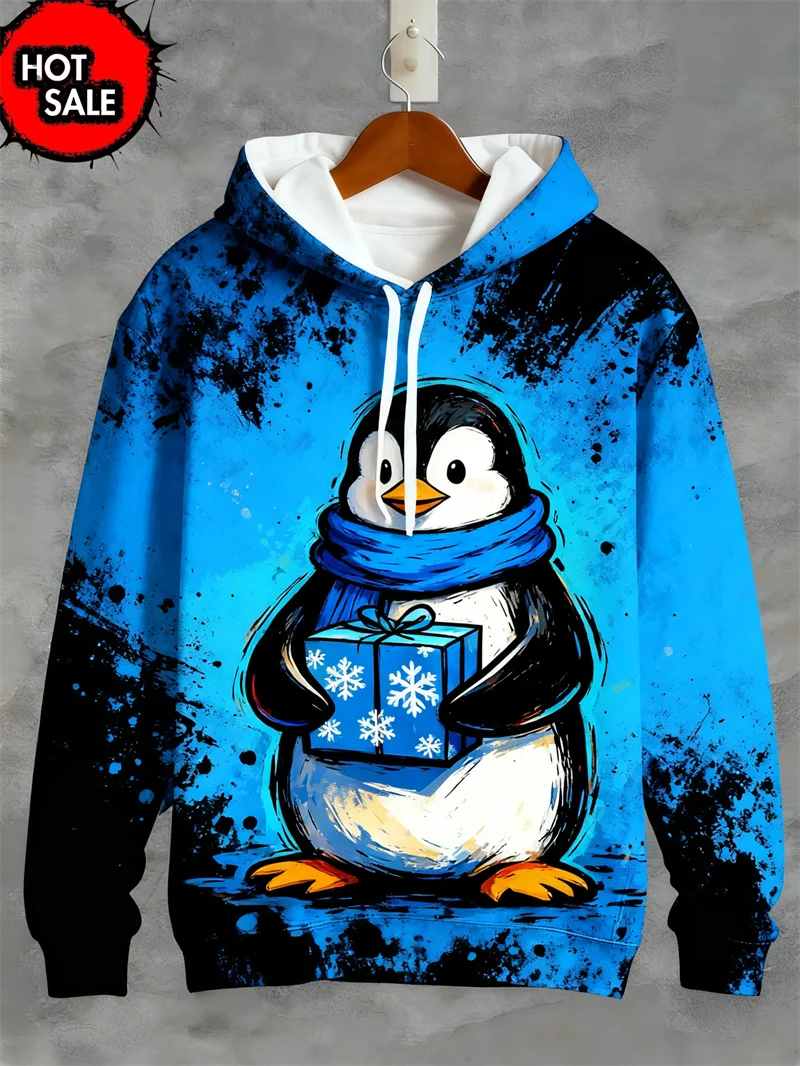 3D Print Christmas Animal Hoodie