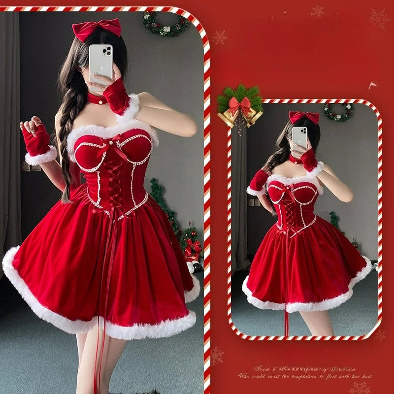 Cute Christmas Cosplay Dress
