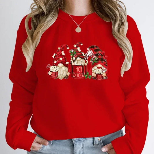 Fleece Christmas Pullover for Women