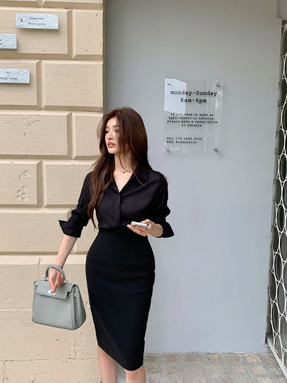 High Waist Pencil Skirt for Women