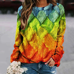 3D Print Splice Hoodie Sweatshirt