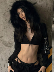 Super Short Gothic Punk Coat