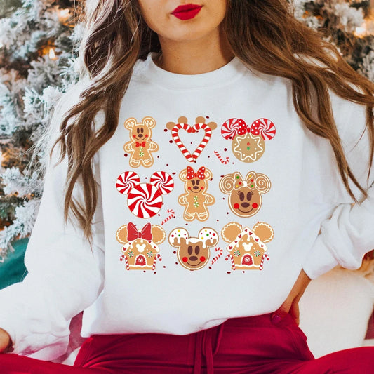Disney Mickey Minnie Christmas Hoodie