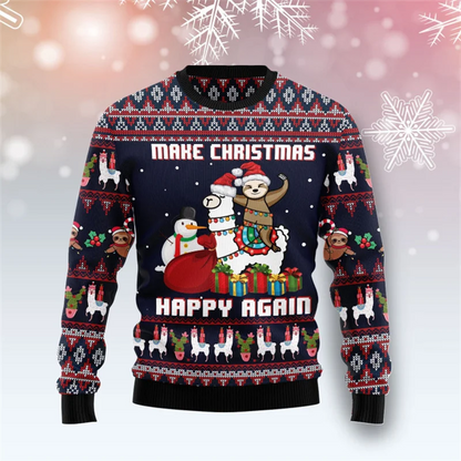 Funny Animal Ugly Christmas Sweater