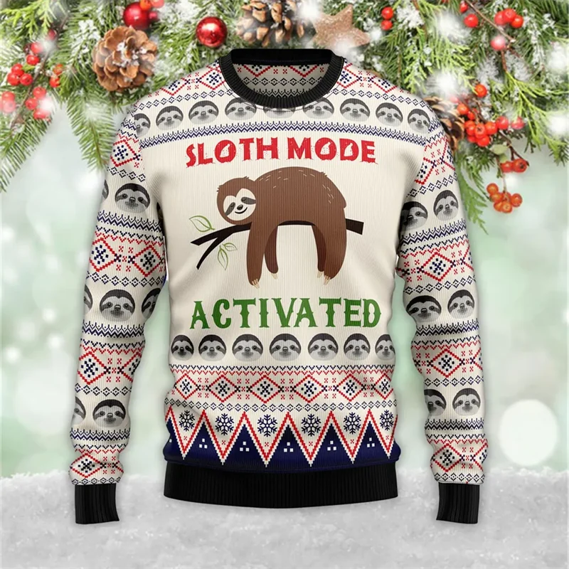 3D Santa Funny Christmas Sweater
