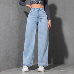 High Waist Wide Leg Jeans