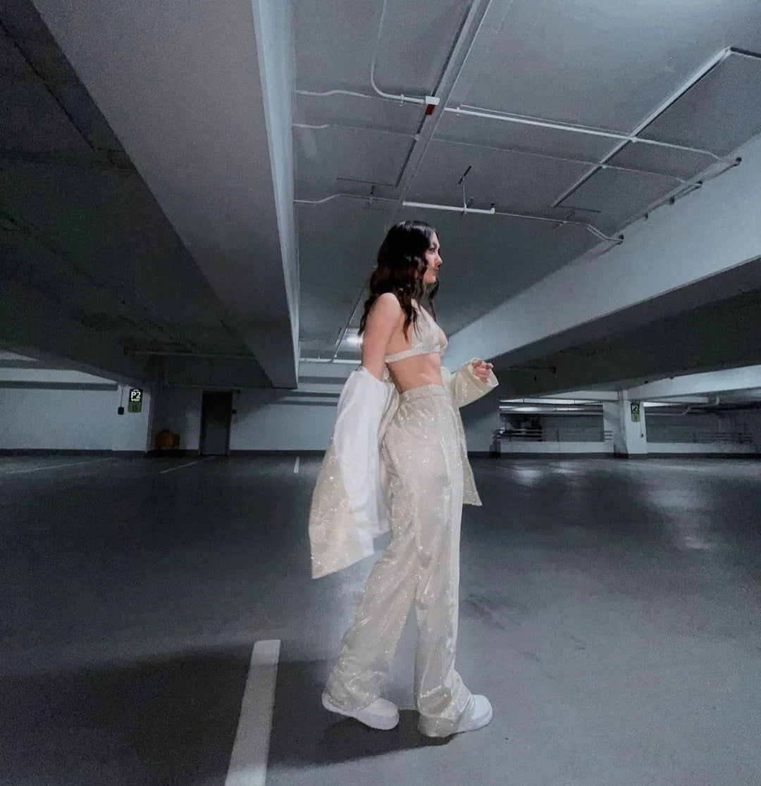 Oversized Sparkly Blazer