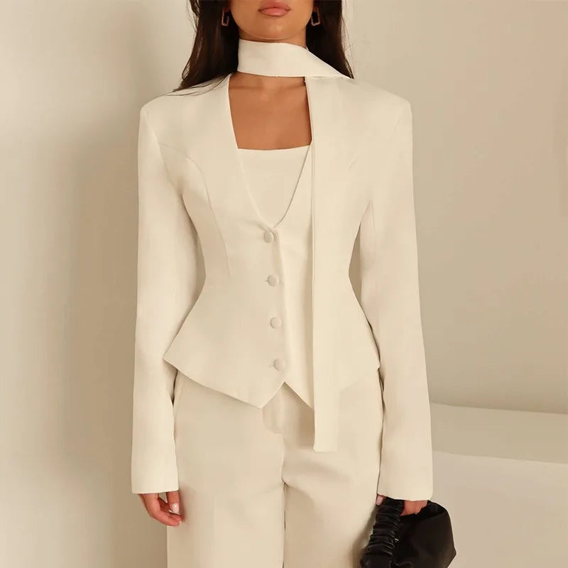 Slim Waist Single Breasted Coat