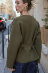 Wrap Knitted Cardigan