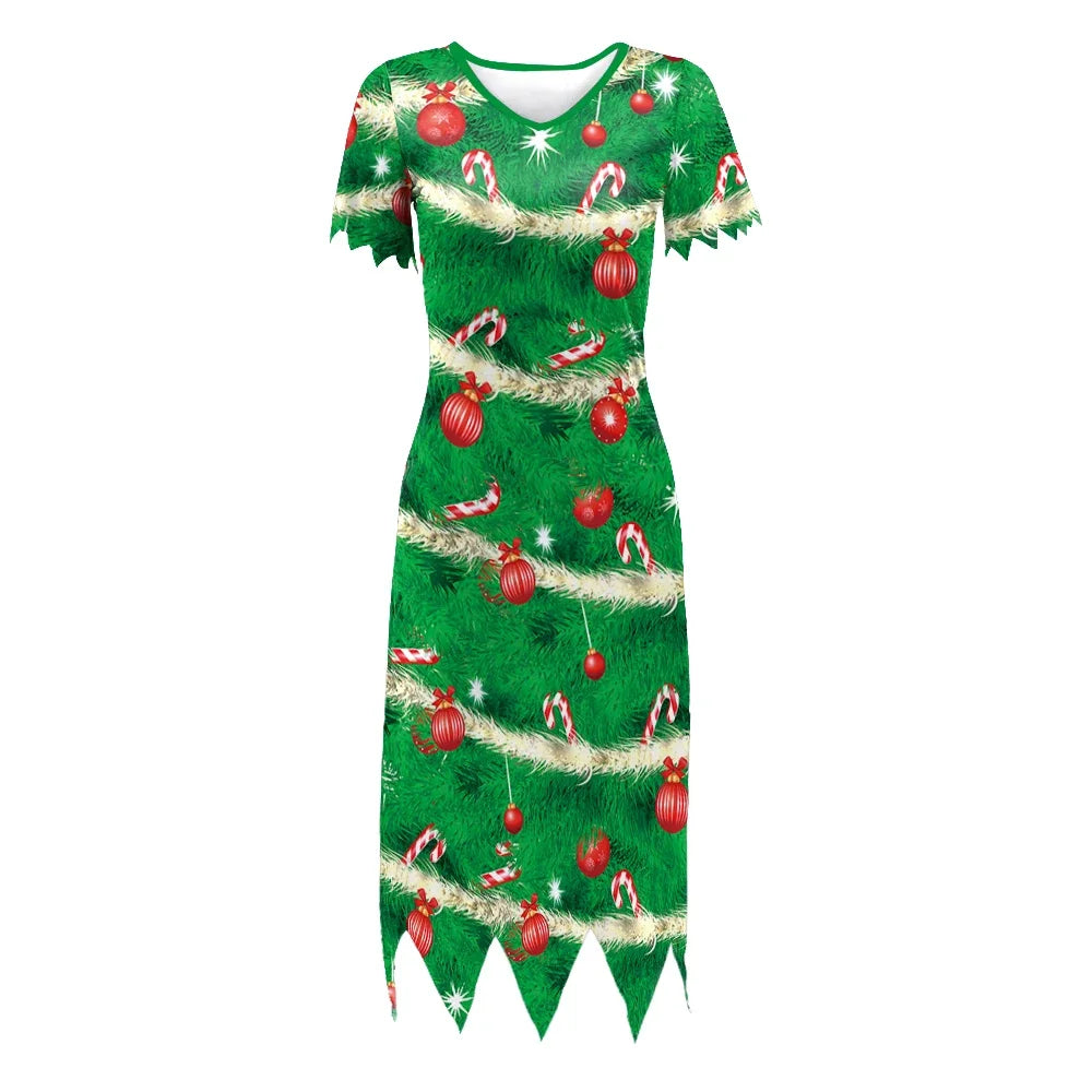 Santa Midi Dress