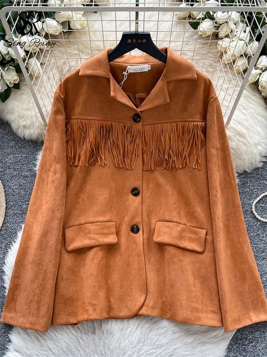 Loose Autumn Blazer Coat