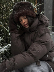 Hooded Cotton Winter Jacket