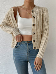 Long Sleeve Knit Cardigan