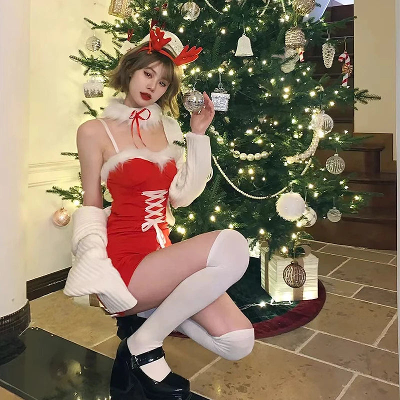 Rudolph Cosplay Performance Dress