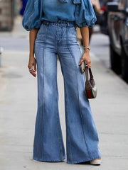 High Waist Wide Leg Jeans