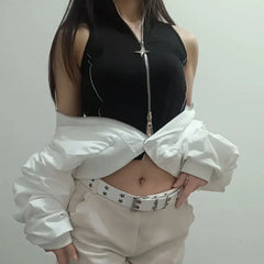 Punk Gothic Vest Jacket