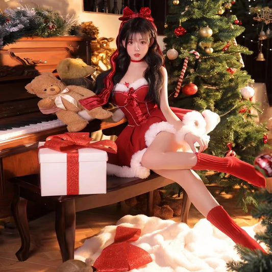Sexy Red Christmas Party Dress