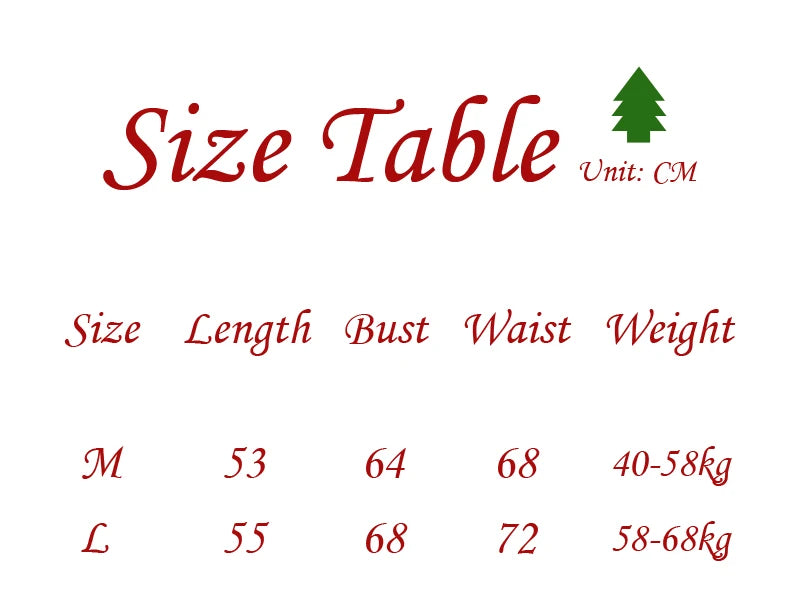 Christmas Party Cosplay Outfit