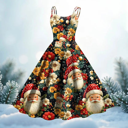 Sequin Swing Slip Dress