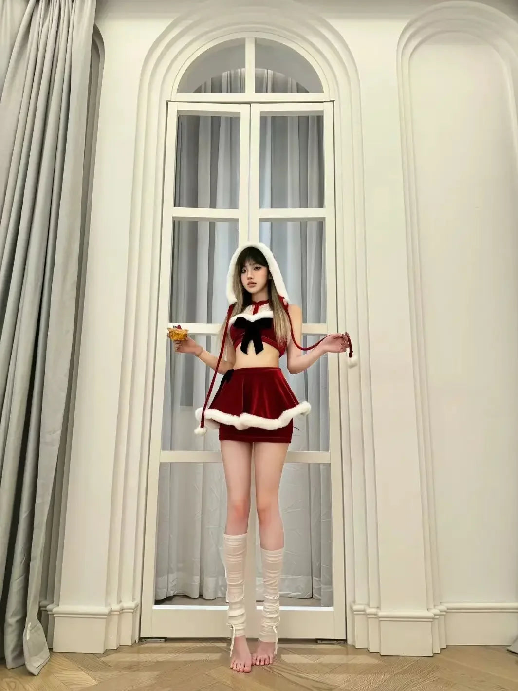 Sexy Santa Claus Cosplay Costume