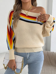 Casual Round Neck Knit Top