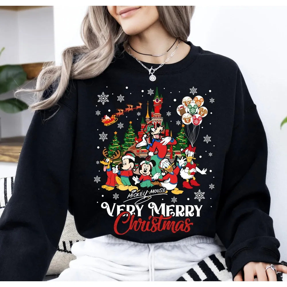 Disney Christmas Crewneck Sweatshirt
